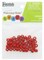 Essentials by Leisure Arts Czech Rola Bead Opaque Red 6.2mm 15gm – Czech Glass Beads for Jewelry Making, Czech Beads for DIY Bracelets, Necklaces, and Craft Projects